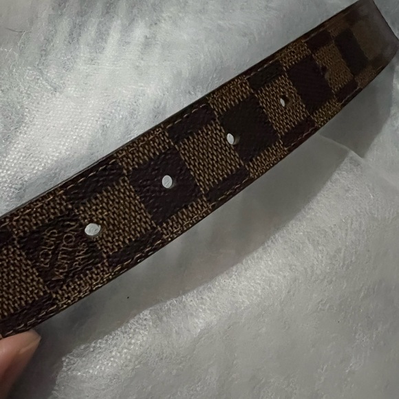 Lv Damier Ebene Belt - Picture 5 of 8